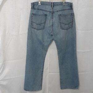 Classic Light Blue Men's Straight Jeans